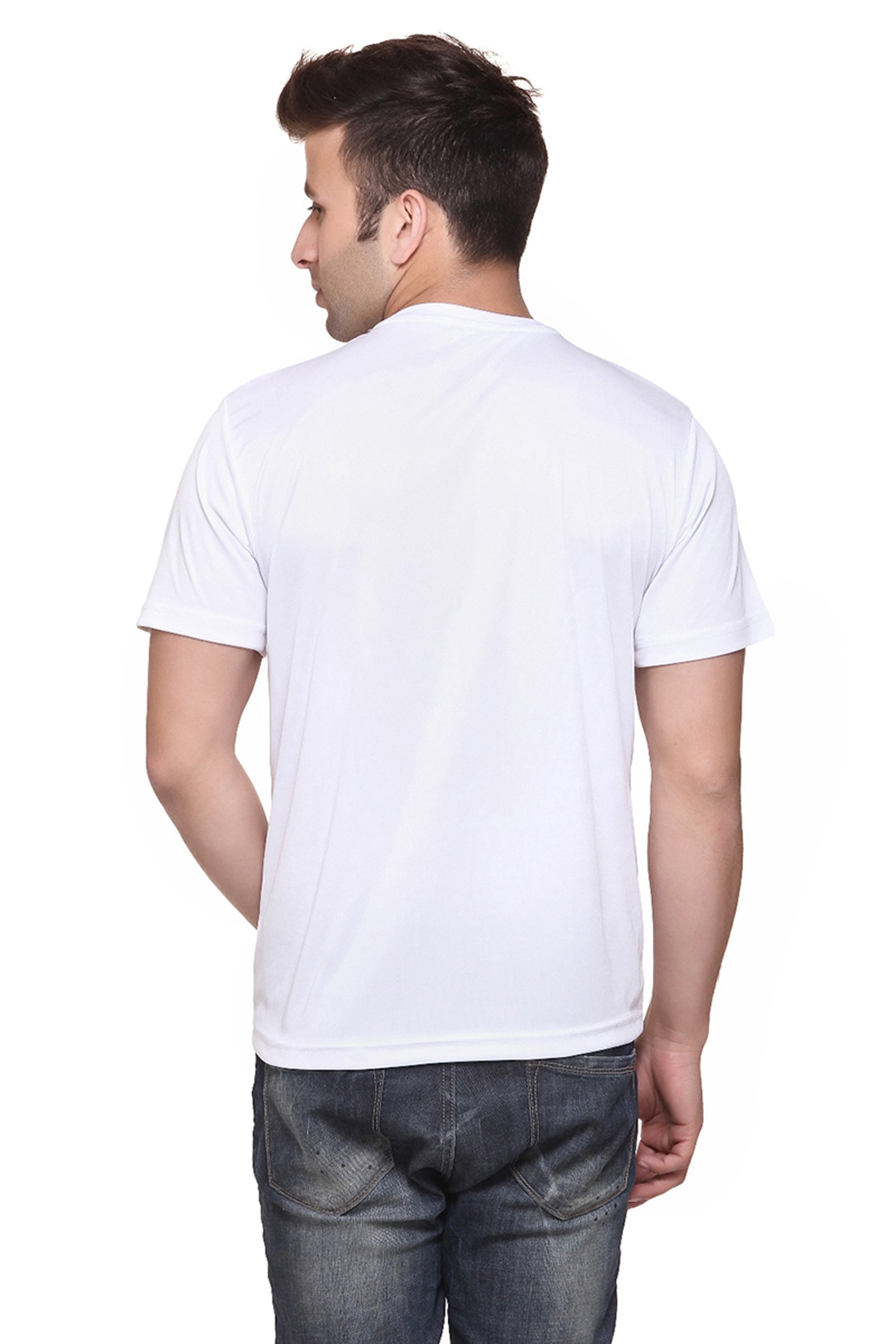 Ketex Round Neck Men's Polyester Blend Dri Fit T-Shirts (Pack of 2)